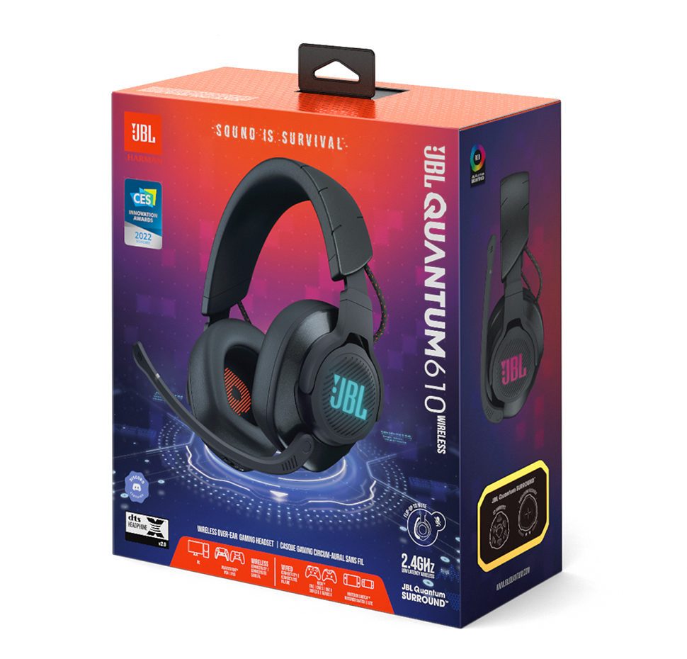 Quantum 610, Over-Ear Wireless  Gaming Headset