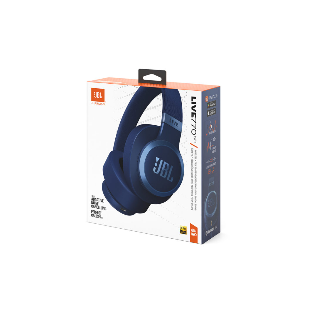 JBL Live 770NC Wireless Over-Ear Headphones with Noise Cancelling